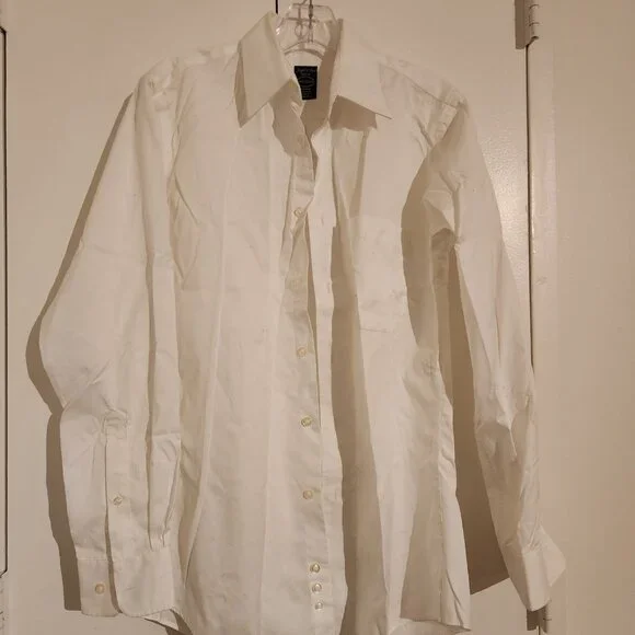 Men's style Joseph & Feiss white button up shirt size 14.5  32/33 - Picture 3 of 4